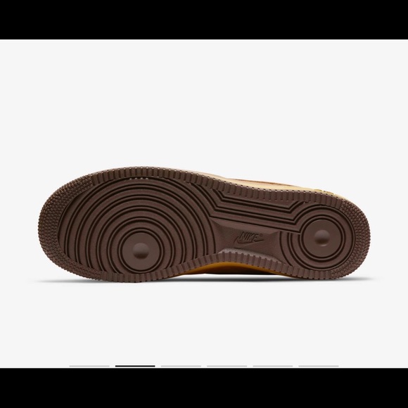 Nike Air Force 1 Low “Wheat Dark Mocha” Size 9.5 - Picture 6 of 10